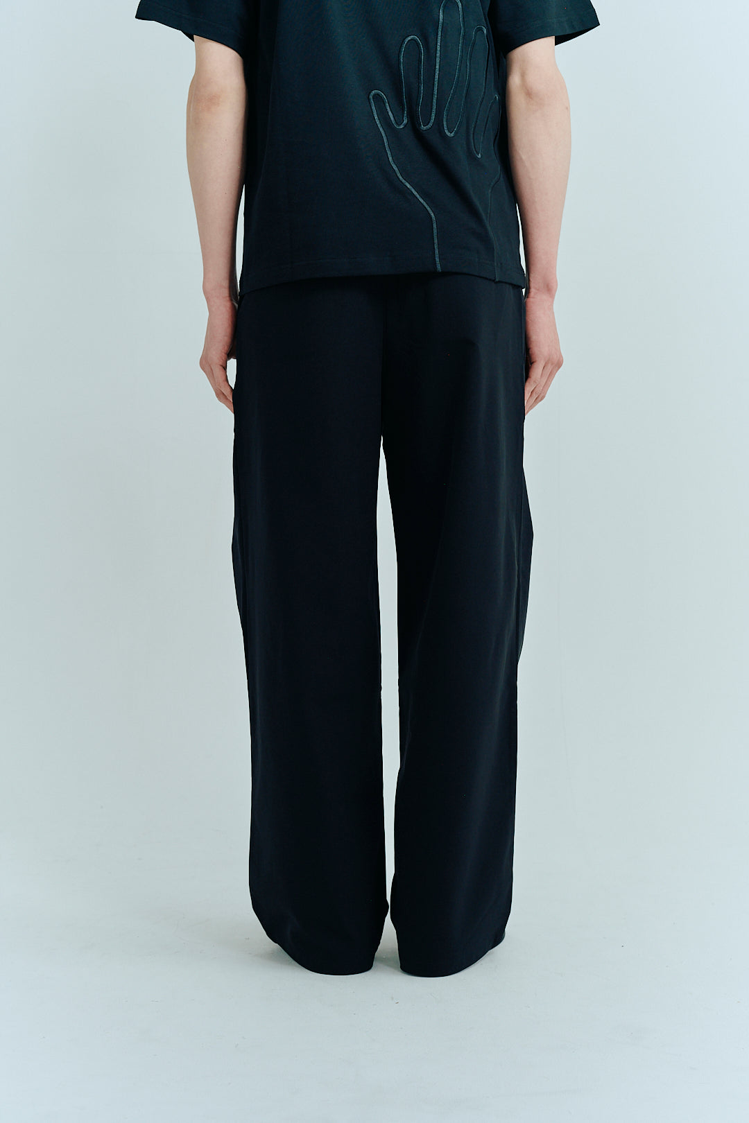 Wide leg trousers