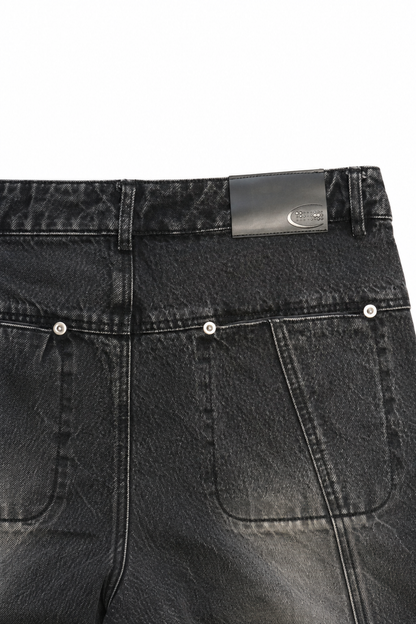3-PANEL SCULPTED DENIM