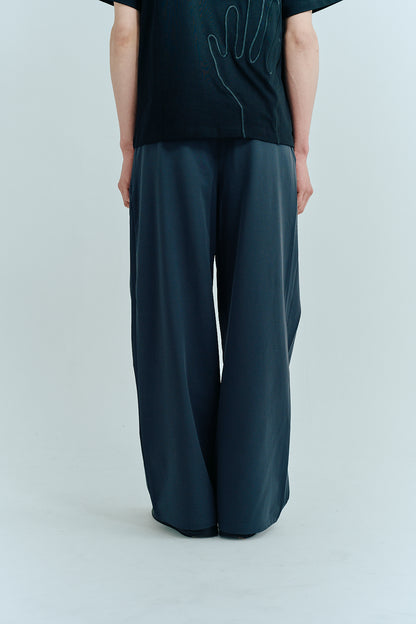 Wide leg trousers