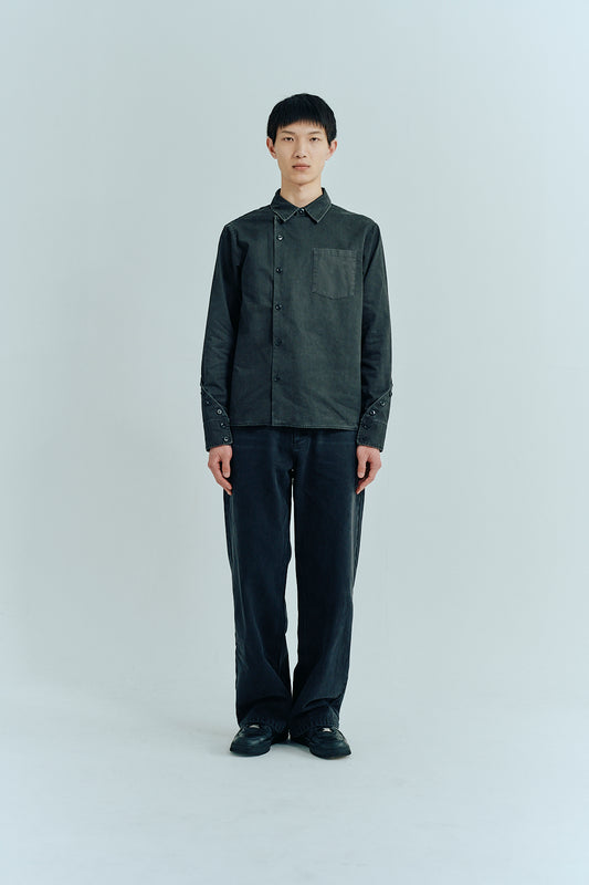 Asymmetric Button Shirt