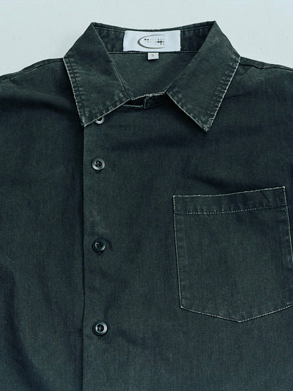 Asymmetric Button Shirt
