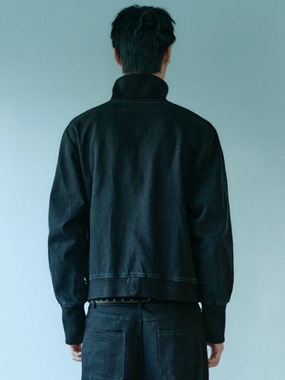 Convertible Pocket Denim Jacket