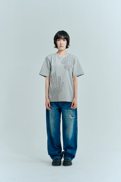 Washed Straight Denim