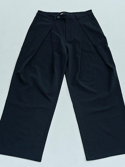 Wide leg trousers