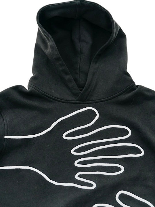 Handwaving hoodie black
