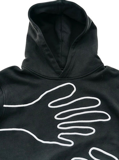 Handwaving hoodie black
