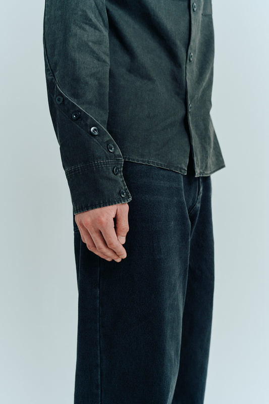 Asymmetric Button Shirt