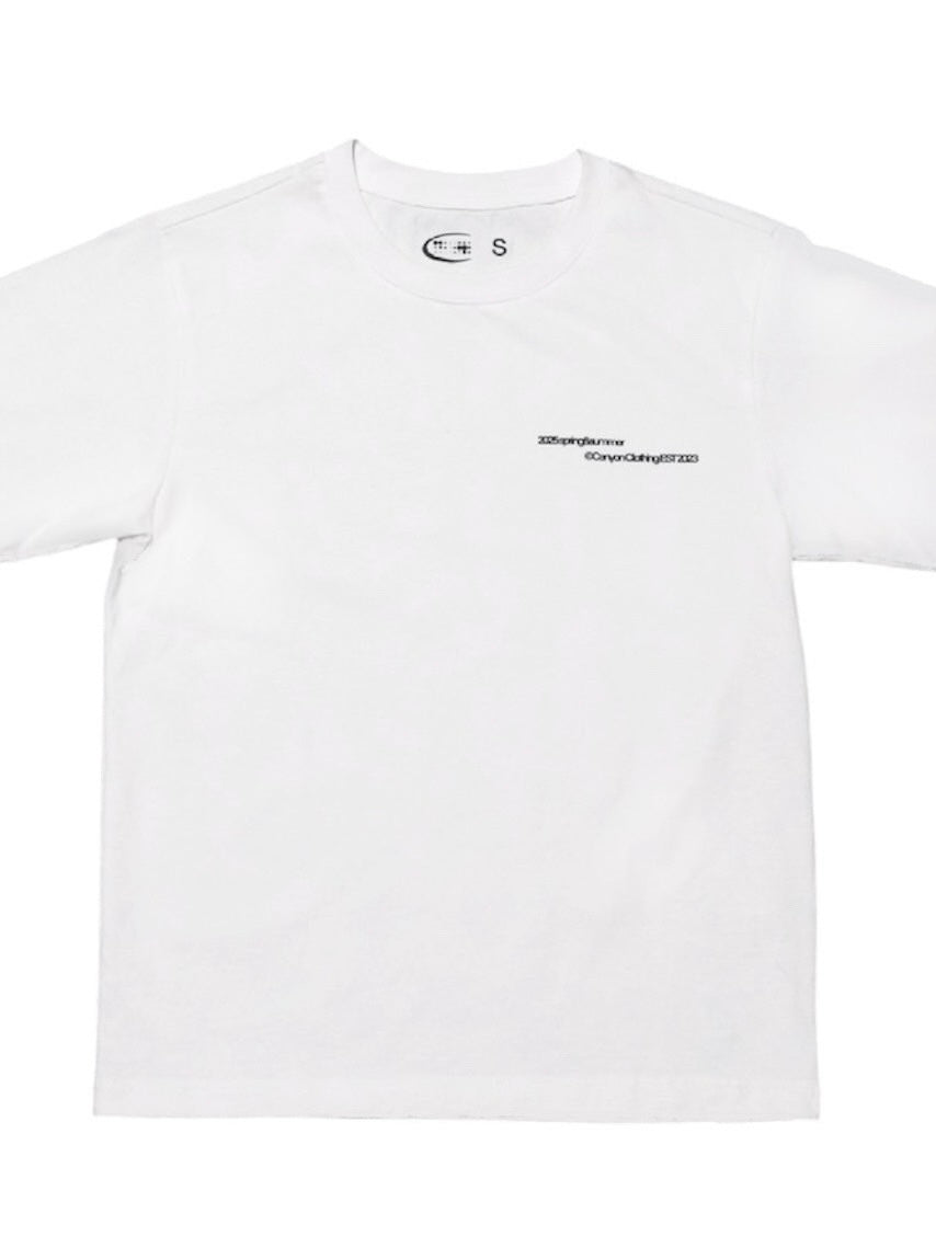 Basic tee white
