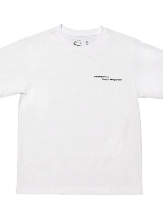 Basic tee white