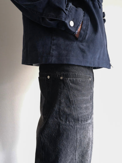 3-PANEL SCULPTED DENIM